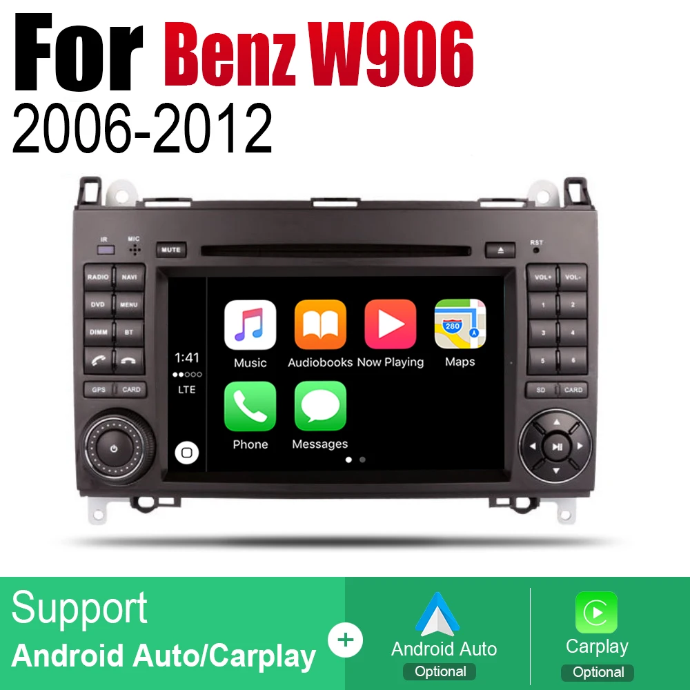 Android автомобильный DVD GPS Navi для Mercedes Benz W906 2006 ~ 2012 NTG плеер навигация WiFi Bluetooth Mulitmedia