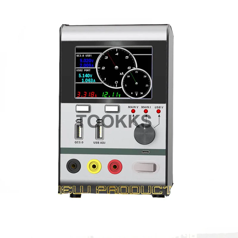 HR3006 30V 6A интеллектуальный регулятор напряжения тока с быстрым зарядным портом usb инструмент для ремонта телефона обновлен от HR1203