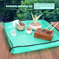 plant repotting square mat foldable garden work cloth waterproof thickened gardening mat waterproof thicken indoor1
