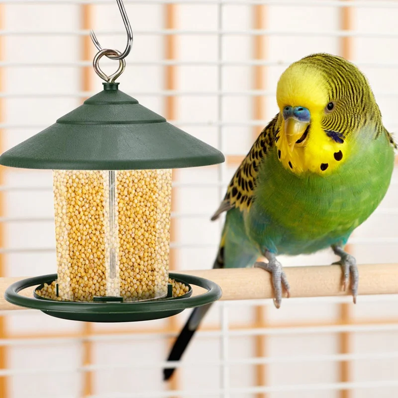 

Creative Bird Feeder Outdoor Detachable Hanging Rainproof Bird Food Distributor Garden Yard Outside Bird Feed Station