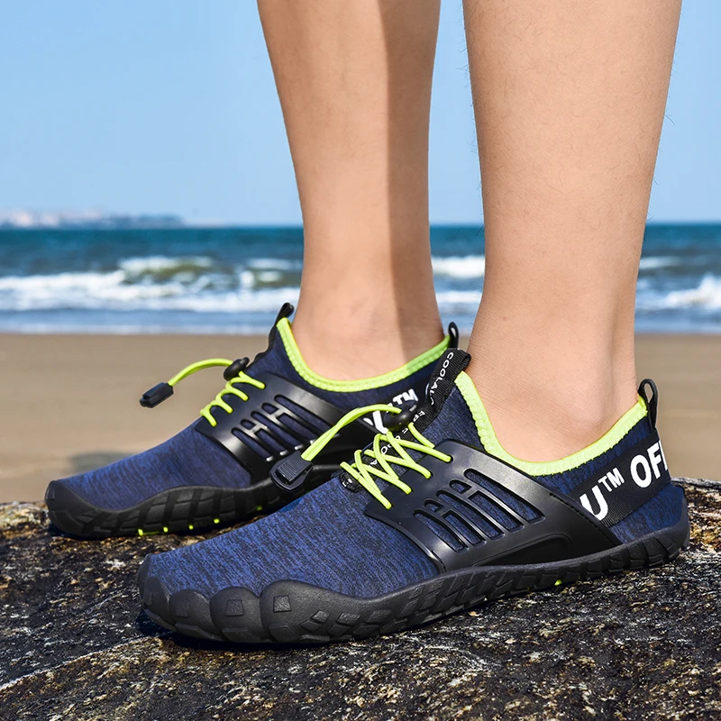 

Men's Sneaker Barefoot Bathing Wading Aqua Shoes Men For Fishing Men's Quick-drying Surfing Mesh Trekking Seaside Beach Shoes