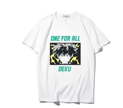 Футболка мужская для аниме My Hero academic bakugou костюм кацуки для косплея Boku No Hero Academy футболки с коротким рукавом