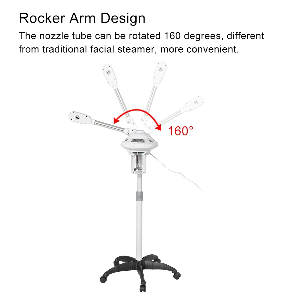 750 Вт регулируемый ароматизатор для лица на одной руке распылитель озона салонов