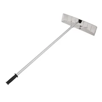 lightweight roof rake snow remover 20ft high quality aluminum material extension poly blade adjustable telescoping handleus w