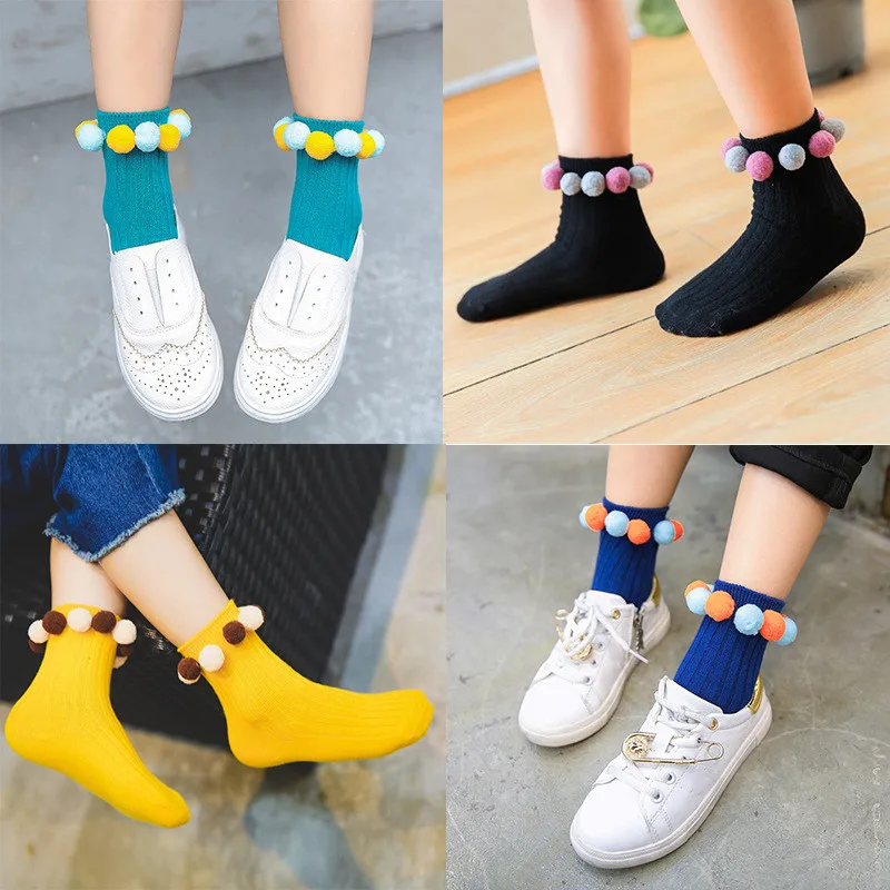 

New Cute Children Socks With Bows Toddlers Girls Knee High Socks Cotton Long Boot Socks For Kids One Pair Infant Baby Leg Warmer