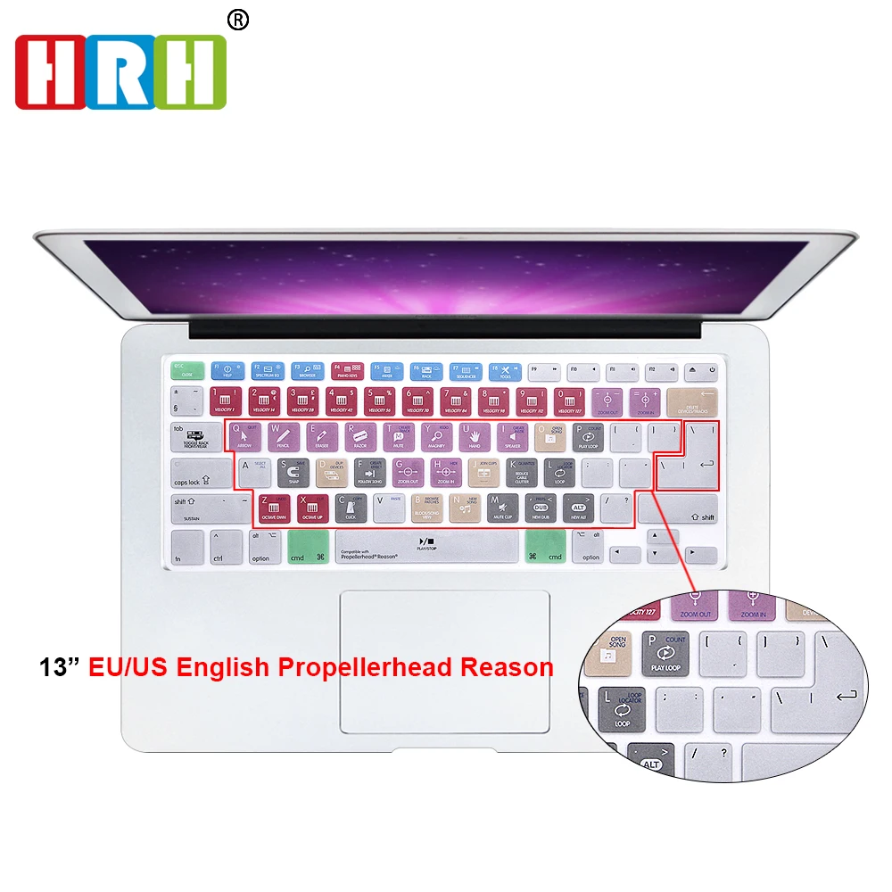 HRH Propellerhead причина сочетания горячих клавиш силиконовая клавиатура обложка кожа