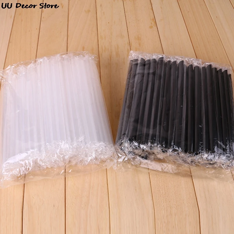 

100pcs 7.5" Huge Milkshake Straws Pearls Boba MilkTea Smoothie Drinking Party
