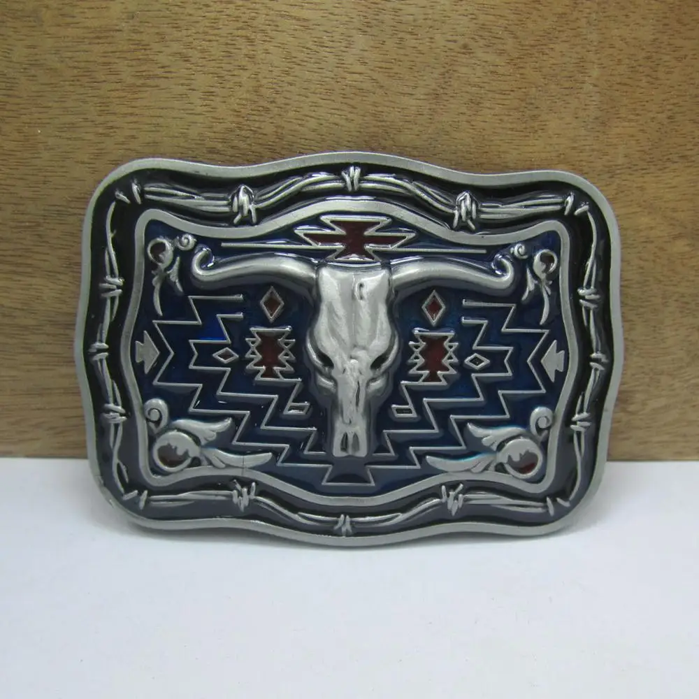 2021 Goat Head Metal Belt Buckle Men's New Good Plating Buckles Ancient Animal Style Zinc Alloy Men Wholesale | Дом и сад