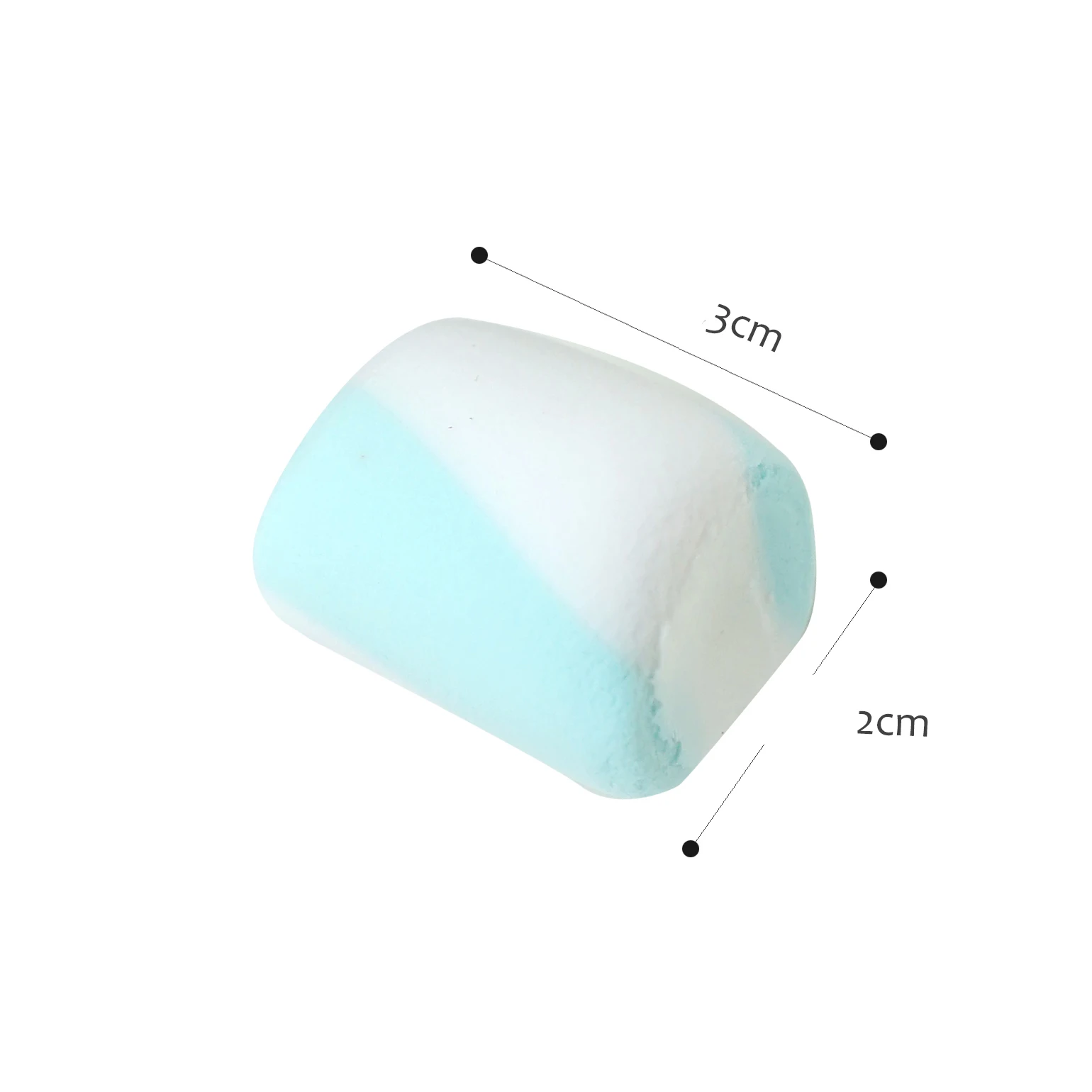 cyan-blue YUYU 10 шт. имитация Зефир реквизит поддельные Зефир детский сад украшение из колец Детские фотографии реквизит украшения - Цвет: cyan-blue