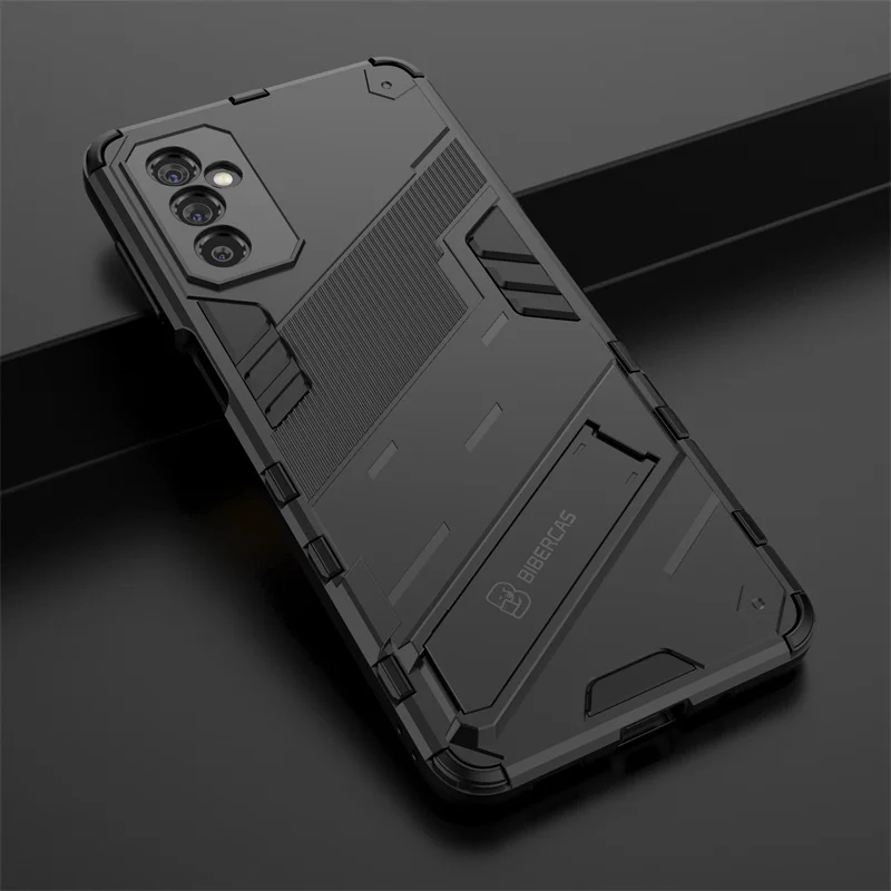 Funda de tel&eacute;fono para Samsung Galaxy M52 5G, carcasa con soporte de armadura para Samsung M52 5G, A22, A32, M22, M32, M52, 5G-3