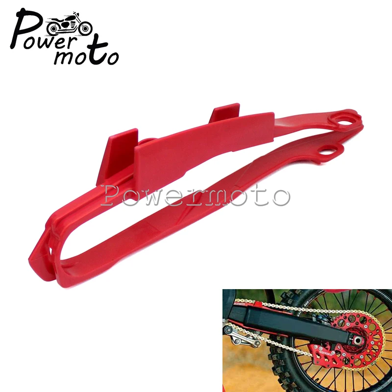 

Мотоцикл Мотокросс красный пластиковый маятник цепи ползунок протектор для Honda CR CRF 125R 250R 450R 250X 450X 2000-2013