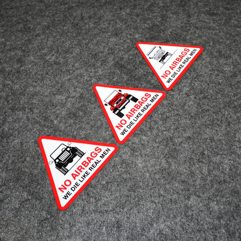 Автомобильный Стайлинг виниловая наклейка Предупреждение ющая отметка без