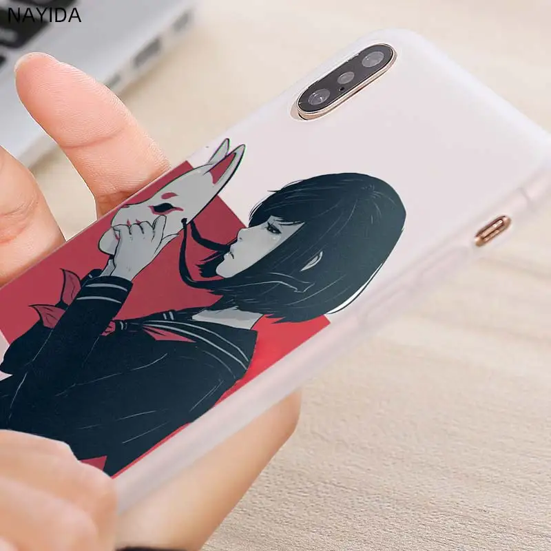 Мягкий силиконовый чехол для телефона iPhone 12 11 Pro XS Max XR X 8 7 6 Plus 5S SE S лиса Mas