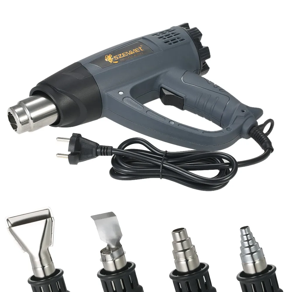 2000W промышленный быстрый нагрев горячий воздух пистолет Регулируемый