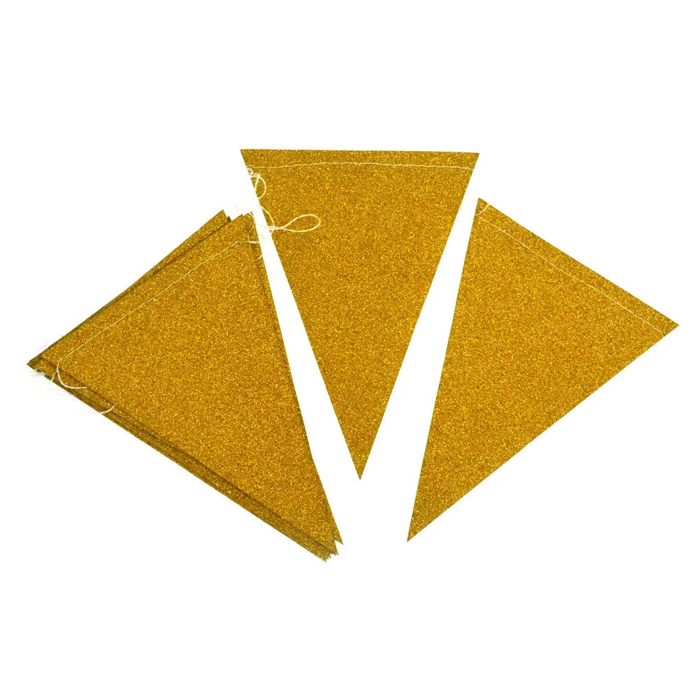 Длина 3 м Красочные Подвесные бумажные флаги для дня рождения баннеры и Бумажная