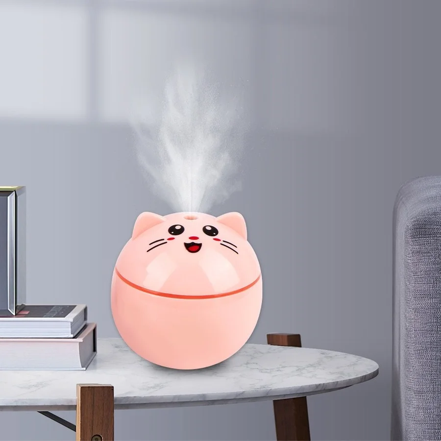 

USB увлажнитель воздуха Арома белый Ультразвуковой Арома-распылитель ультразвуковой туманный распылитель, фоггер Портативный Воздухоочист...