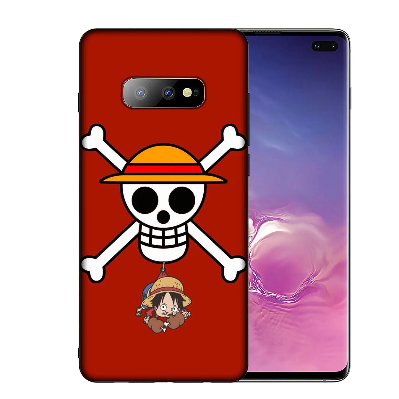 IYICAO One Piece Аниме Обезьяна D. Мягкий силиконовый чехол Luffy для Samsung Galaxy S20 Ultra S10 Lite S9 S8