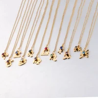 xuqian hot sale 45cm with custom necklace stainless steel for gift jewelry women n0008