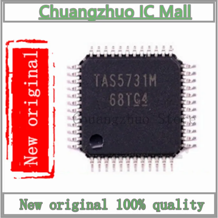 

10PCS/lot New original TAS5731 TAS5731M TAS5731MPHPR QFP-48 IC Chip