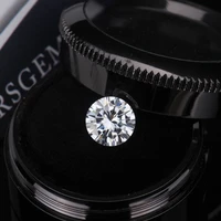 100 real moissanite diamond loose gemstone vvs1 d colorless 3 excellent round brilliant cut stone diy jewelry lab diamond