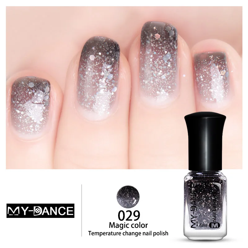 Горячая водная Температура Изменение цвета лак для ногтей нетоксичный