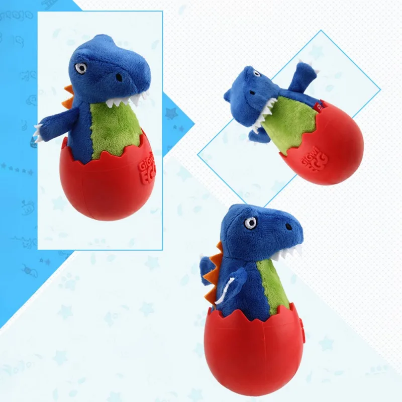 Игрушки для собак паук яйцо крокодил динозавр игрушки моляров неваляшка яичная
