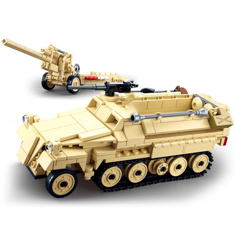 Sluban WW2 самолет танки немецкий советский фигурки строительные блоки World WarII 2