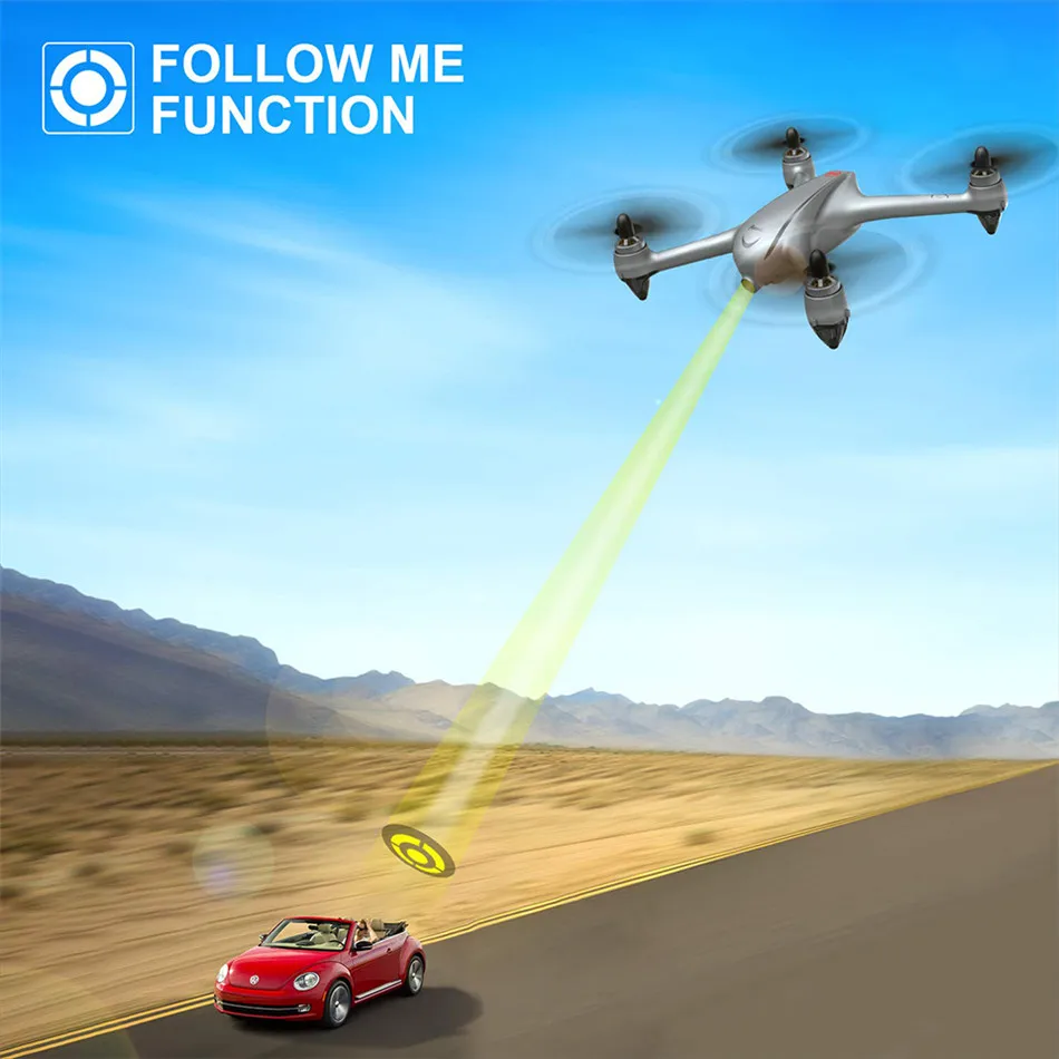 Potensic D80 FPV Дрон с 1080P 2K Камера 5G Wi Fi HD видео в режиме реального времени GPS