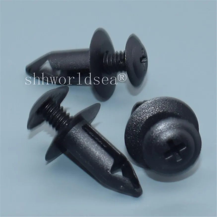 Shhworldsea 100 шт. Строительная Армирующая пластина, брызговик двигателя Ret для Nissan 66860-01w01 для GM 94051933 пластик