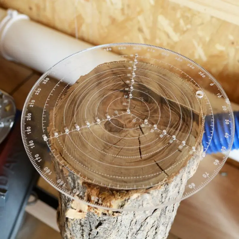 

Center Finder Compass Tool Woodworking for Bowls Work Drawing Circles Diameter