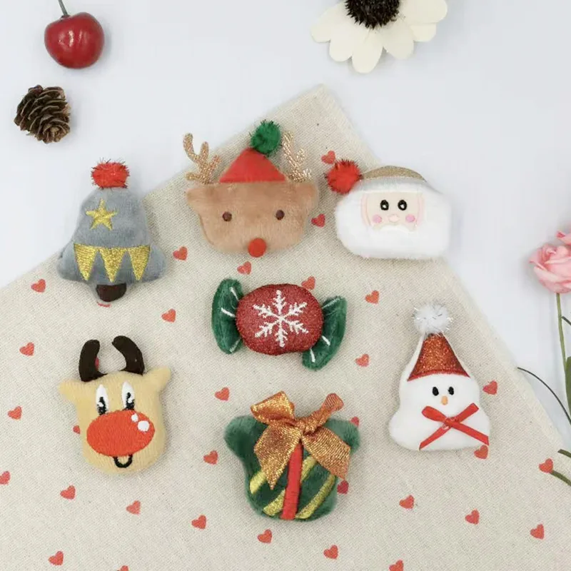 10 шт./лот и яркие с мультяшными вставками милая Пижама рождественским принтом