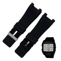silicon watchband for diesel dz1216 dz1273 dz4246 dz4247dz287 wristwatches straps 3217mm rubber professional interface bands
