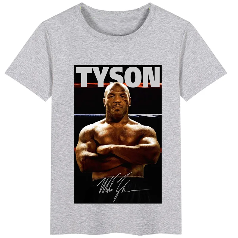 Боксерский Чемпион Mike Tyson памятная индивидуальная футболка боксеры и мужские