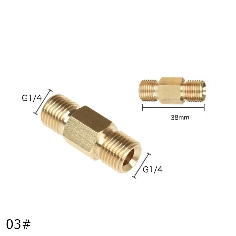 1PC High Pressure Washer Water Gun 1/4 inch Quick Connector M14x1.5mm for Snow Foam Pot Spray Nozzle PA | Автомобили и мотоциклы