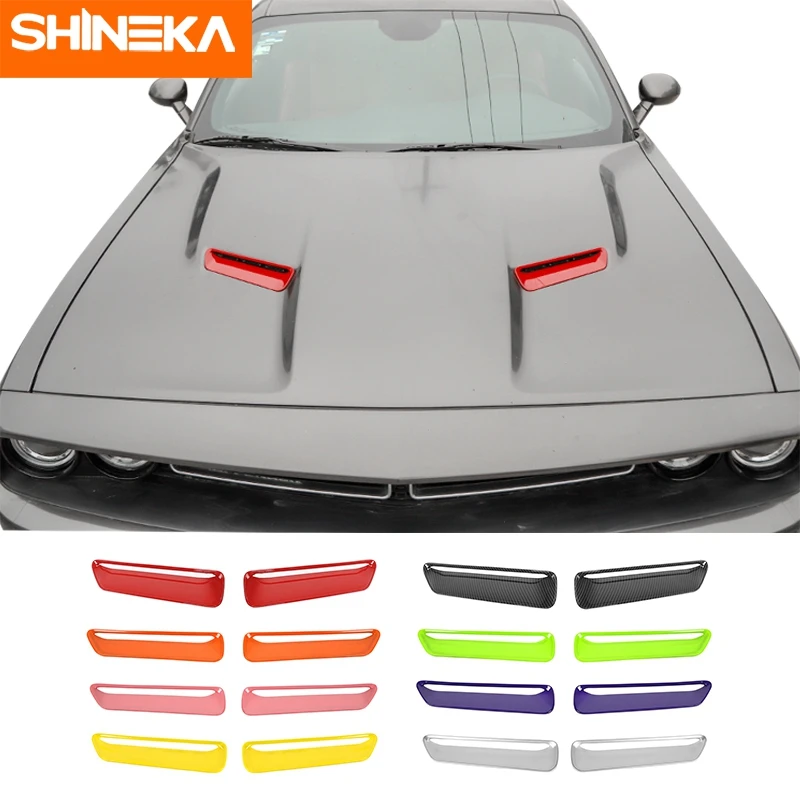 Стайлинг автомобиля наклейка для Dodge Challenger 2015 + аксессуары крышка двигателя