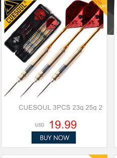 CUESOUL 3 шт./компл. 15,5 см 27g профессиональная портативная рация 95% Вольфрам Сталь Дартс с коробка приятного вида