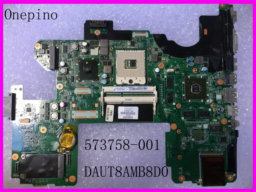 

573758-001 591382-001 DAUT8AMB8D0 Laptop motherboard For HP Pavilion DV8 PM55 DDR3 GT230M tested 100%