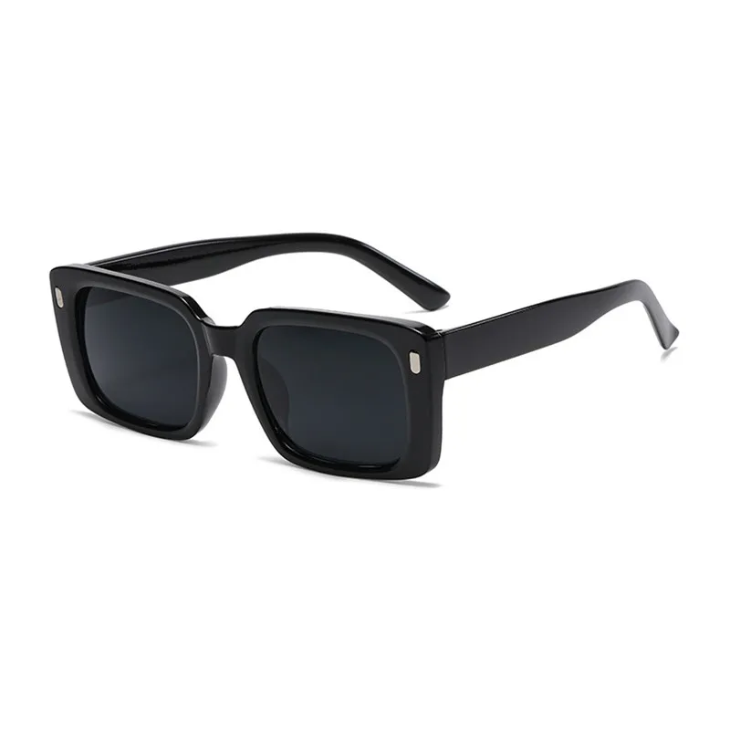 

2021 Fashion Men Rectangle Sunglasses Women Vintage Eyeglasses Male Sun Glasses Unisex Shades Female Oculos UV400