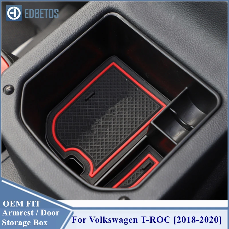 Фотоэлементы для Volkswagen VW ящик хранения в подлокотнике автомобиля 2018 2019 2020