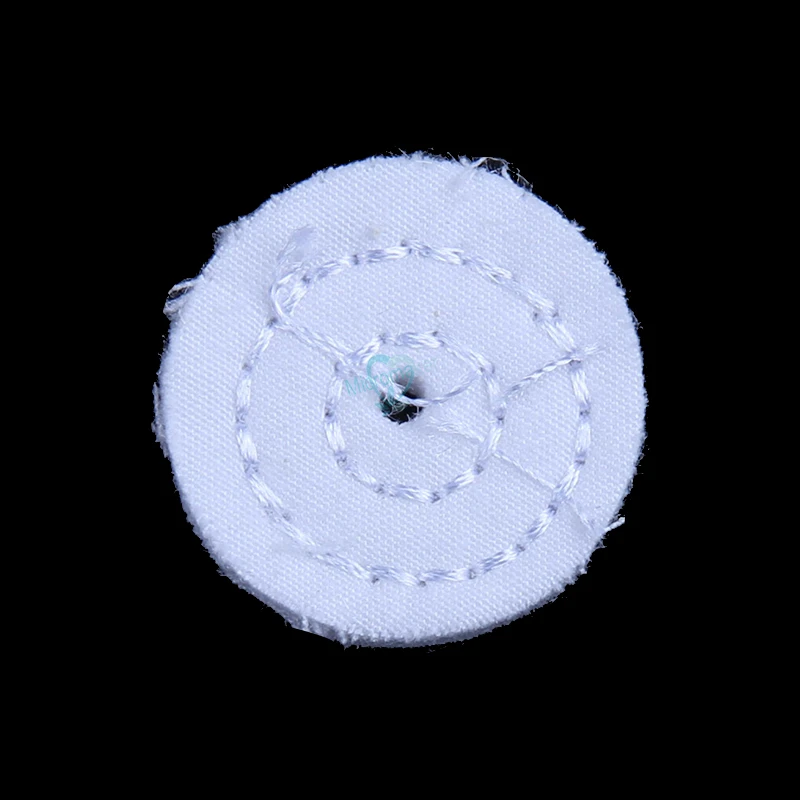 100 шт. 2 35 мм белая ткань полировальная Подушка абразивный блок дерево металл