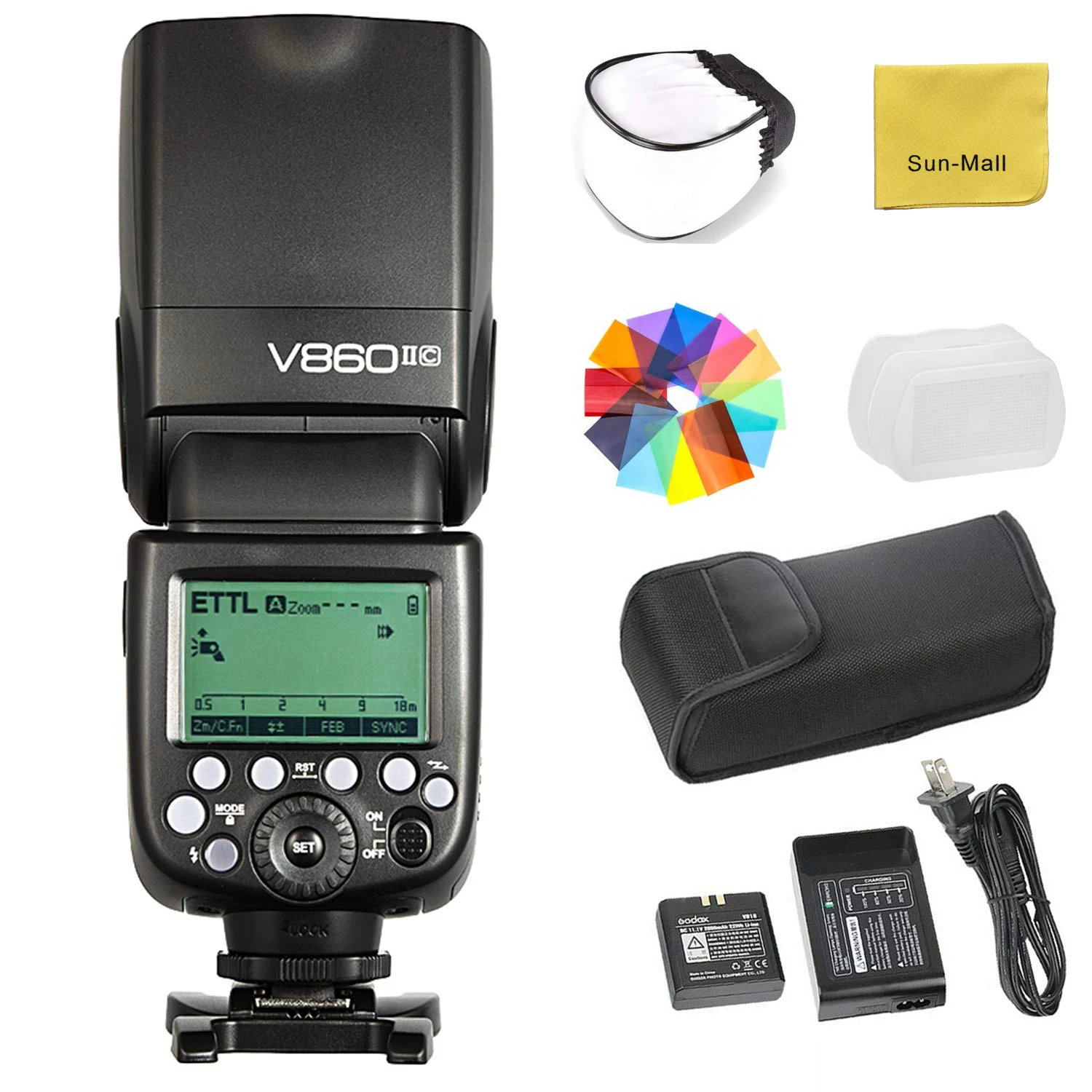 В наличии в Великобритании Вспышка Speedlite Godox V860II E-TTL Li-Ion (V860II-S/C/N/F/O) для камеры Sony