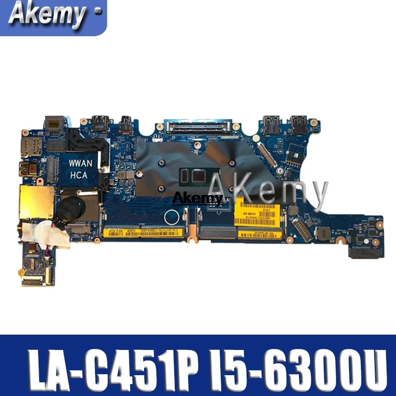 CN 0H7Y7K H7Y7K материнская плата для ноутбука DELL Latitude E7270 7270 AAZ50 LA C451P W/SR2F0 I5 6300U процессор