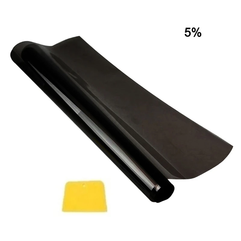 

50cm X Car UV Protector Foils Sticker Films 5/15/25/35/50 Percent VLT Window Tint Film Daytime Privacy Film