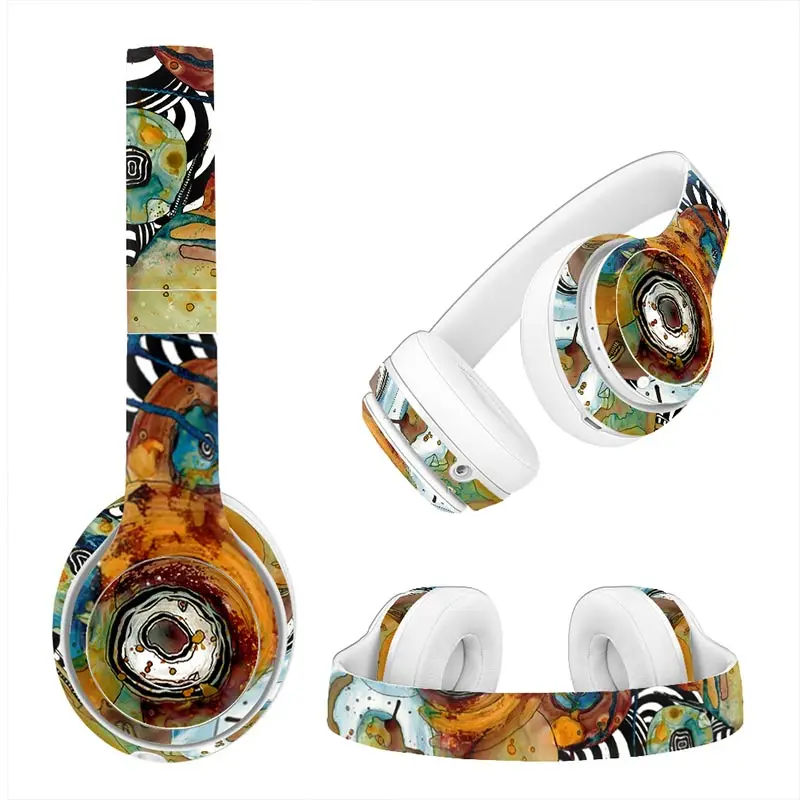More design Vinyl Decal Skin for Bea ts studio 2 stu dio 3 Wireless Headphone b eats st udio skin sticker | Электроника