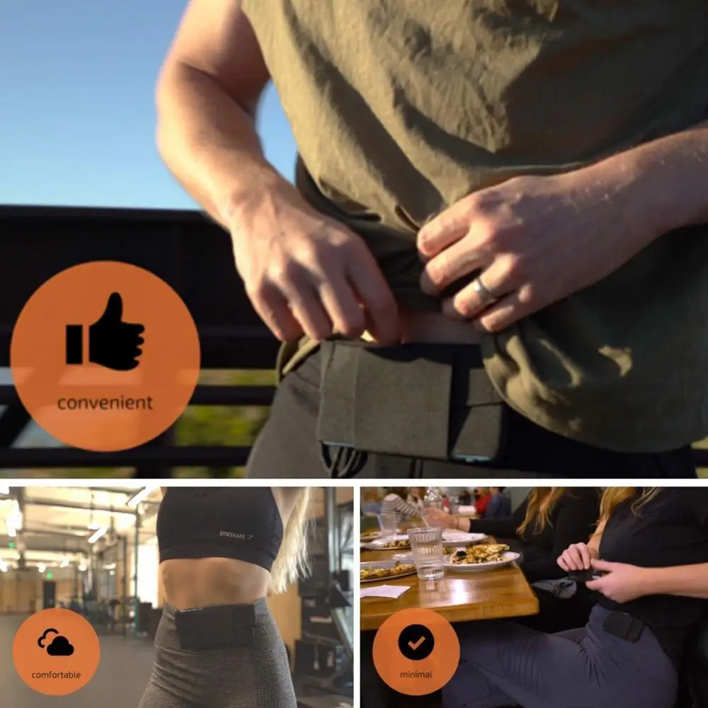 Невидимый кошелек поясная сумка спортивная на пояс невидимый Портативная мини