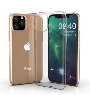 Прозрачный Мягкий ТПУ чехол для iPhone 11 Pro Max 7 8 6 6s Plus 7Plus 8Plus X XS MAX XR телефона 5 5S SE