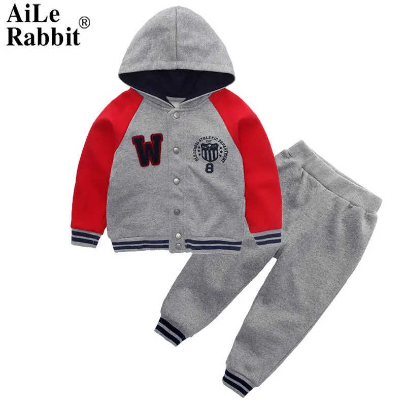 AiLe Rabbit/летние костюмы для мальчиков Топ и штаны комплект из 2 предметов, модная футболка без рукавов камуфляжные штаны детская одежда K1