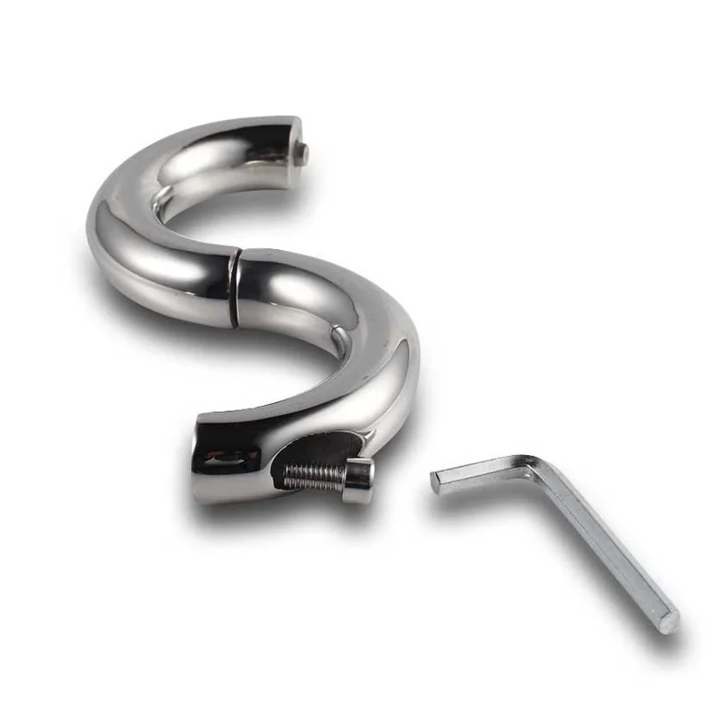 Dia 30/33/40/45/50mm Stainless Steel Pendant Ball Stretcher Cock ring Metal chastity device sex Toys for Men Scrotum Restraint | Красота и