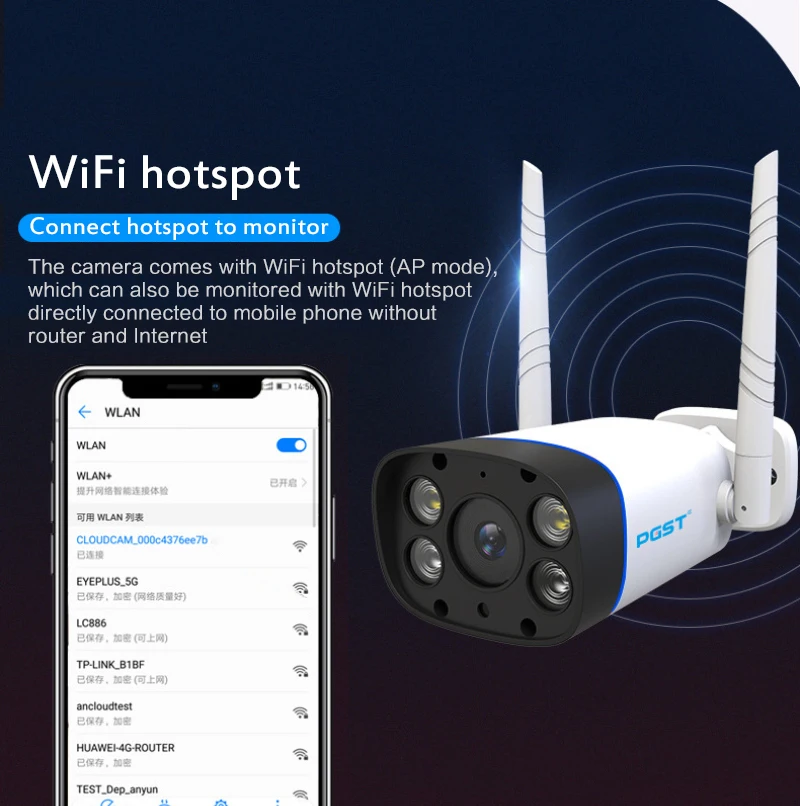 IP камера видеонаблюдения 1080P HD wi fi|Камеры видеонаблюдения| |