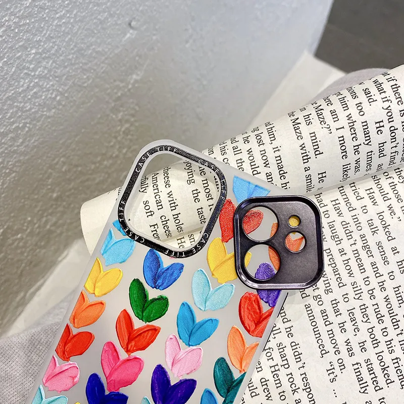 

Butterfly watercolor love heart TPU Soft Phone Back Cover For iPhone 12Mini 12 11 Pro Max X XR XS Max 7 8 Plus SE20 Case Bumper